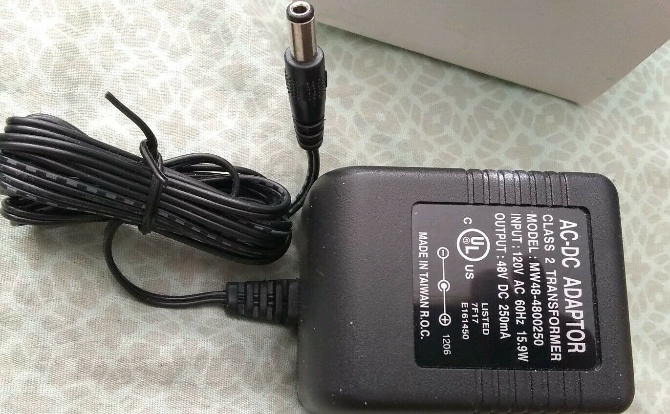 *Brand NEW* AC/DC Adapter MW48-4800250 48vdc 250Ma AC DC ADAPTER POWER SUPPLY